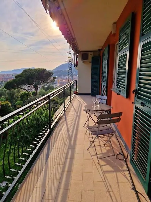 10 Min. Dalla Spiaggia Double Suite Nel Verde Lavagna Italy